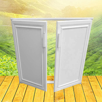 Cabinet door custom European stove door Shoe cabinet door panel Wardrobe door Grid louver All aluminum alloy custom crystal steel door