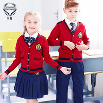 Yinglun Wind School Uniforms Spring Autumn Clothing Kindergarten Garden Clothes Elementary School Students Banfu Suit Korea College Wind Kids Play Out Clothes