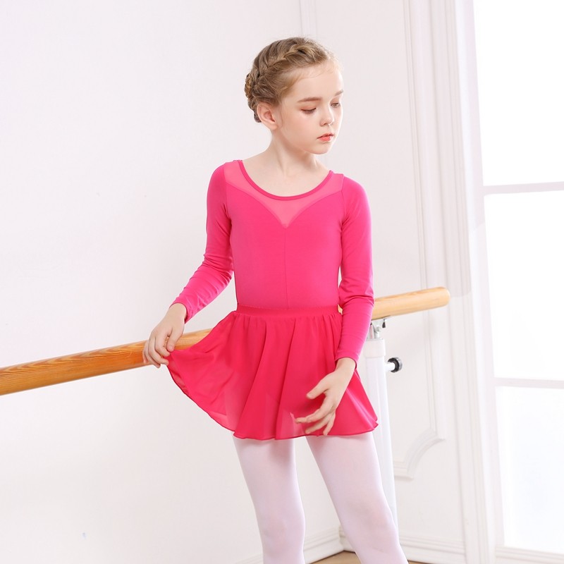天猫儿童舞蹈服女童练功服芭蕾舞裙
