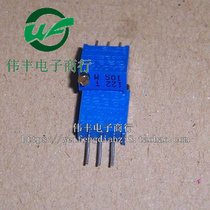 Five 3296W potentiometers 500R 500 ohm printed W501 vertical top adjustment adjustable resistance multi-turn precision