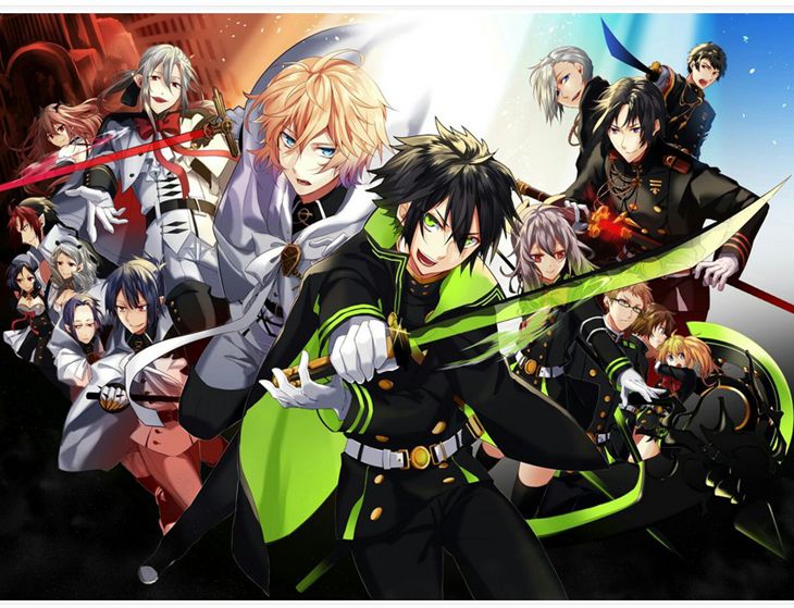 终结的炽天使cos服 百夜优一郎cos服 月鬼组cos服军装 帝鬼军服_双氙