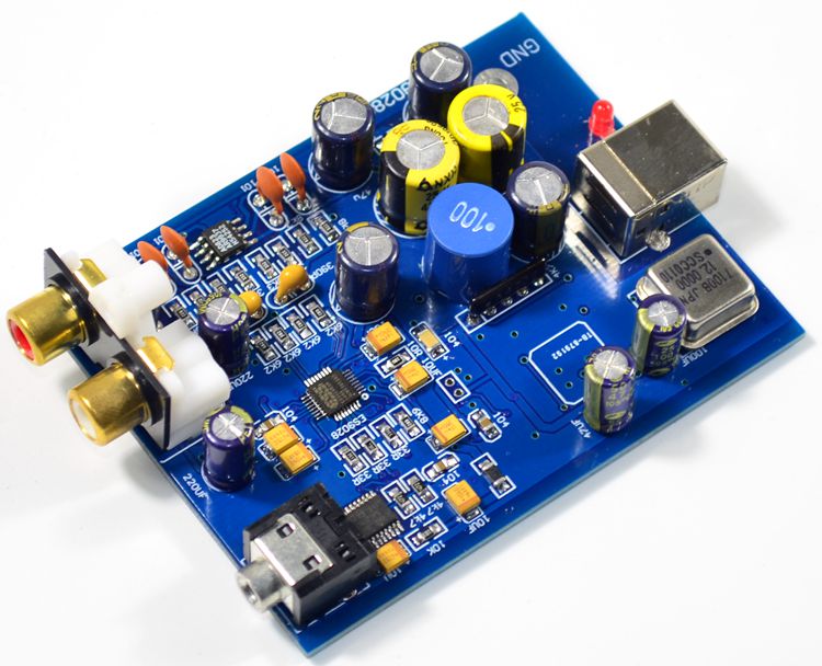 es9028q2m sa9023 usb解码板 发烧级音频dac声卡