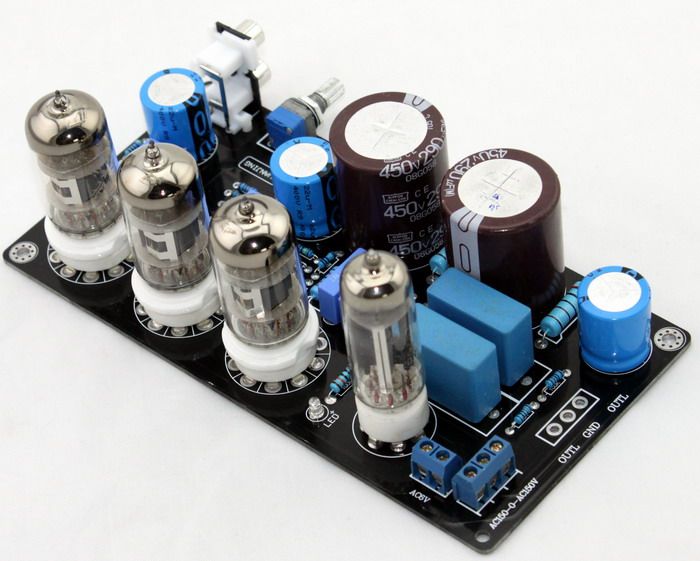 yj0069-6n4电子管前级(参考maratz 7电路)