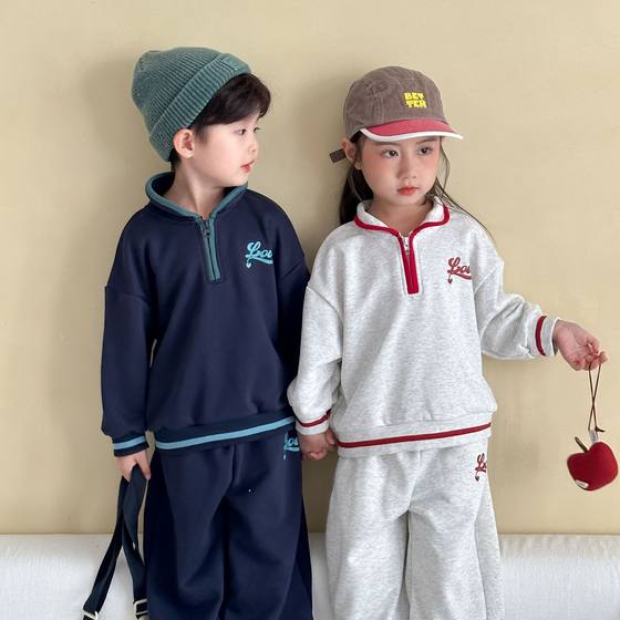 Children's autumn sports suit loose girls sweatshirts 2025 new spring and autumn casual baby boy
Children's autumn sports suit loose girls sweatshirts 2025 new spring and autumn casual baby boy