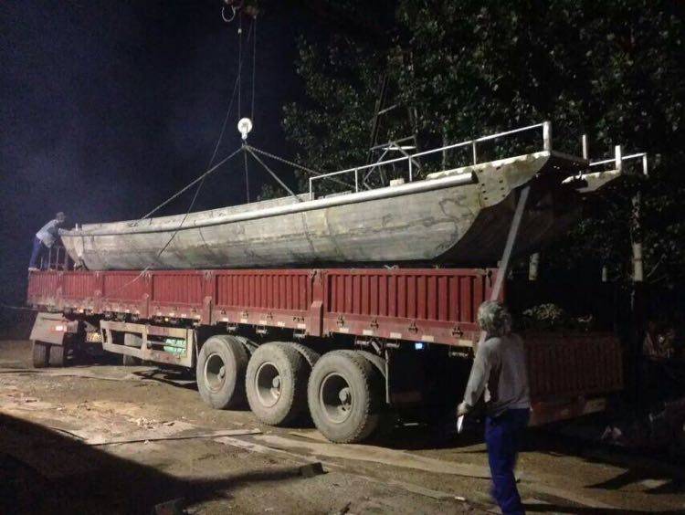 铁船渔船铁船钓鱼船木船渔船养殖船 铁渔船 钢板鱼船 保洁船货船