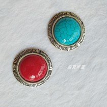 Mongolian jewelry DIY accessories accessories ethnic style handmade products beaded beads string earrings necklace