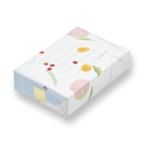 Japan Direct Mail Kokura Hills Summer limited Jelly Pudding Biwa Cherry White Peach flavor 6 pcs 1 box