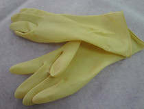 Dongfang red latex gloves thickened durable beef tendon latex gloves rubber waterproof housework dishwashing gloves