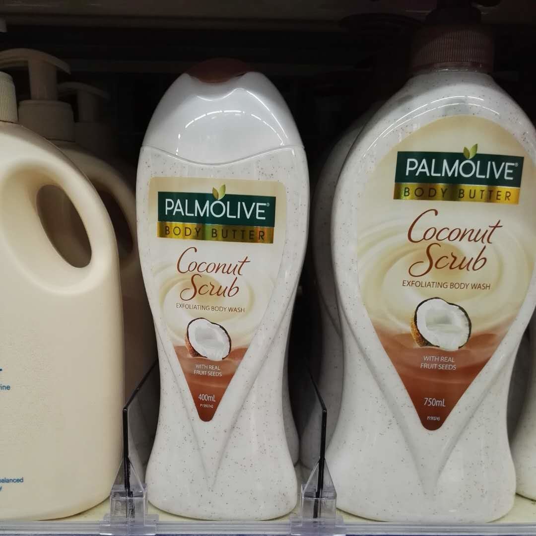 palmolive沐浴露椰油肤400ml去死皮润肤澳洲代购留香持久沐 浴露_7折