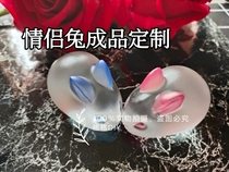 (Rabbit finished custom) Forget the rabbit love decoration creative small gift drop glue Rabbit Rabbit froth face not envy hand work