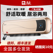 Heater bathroom waterproof electric fan heater wall-mounted toilet quick hot baby baby bath heating