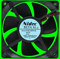 Japan Nidec D12E-24PH 05 24V 0 24V 27A 12038 12CM 12CM frequency inverter radiating fan