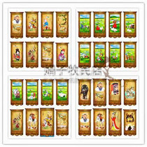 Mongolian Elements Leather Painting National Wind Characteristics Decoration Painting Hooded Dining Room Mongolia Bag Furniture Ornament Tourism Memorabilia