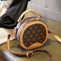 ITSK women bag 2021 New Tide versatile senior sense shoulder crossbody bag female fashion foreign style portable small round bag