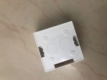 Bull socket concealed switch bottom box Type 86 bottom box wiring box is only for concealed use and the concealed switch bottom box is converted to open installation