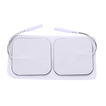 Adhesive-pin-type silicone electrode self-adhesive acupuncture patch for sheet therapy with non-woven conductive electrode sheet