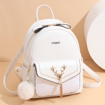 Double Shoulder Bag Packet Bag Women 2021 New Fashion 202200 Hitch Lady Backpack Small Crowddesign Large Capacity Womens Bag