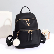 Oxford Cloth Double Shoulder Bag Women 2022 New Fashion Han Edition 100 Hitch Lady Backpack Travel Casual School Bag 2021