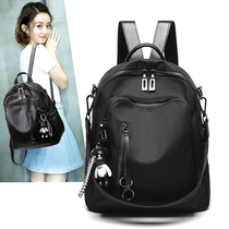 Oxford Cloth Double Shoulder Bag Womens Bag 2022 New Tide Ladies Casual Backpack Fashion 100 Hitch Large Capacity Bag