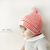 ins baby tyre cap cute infant hat ultra cute baby male and female baby pure cotton cover head cap autumn and winter warm