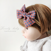 Baby hair with head adorned with cute super cute baby large Butterfly knot Hair Care Halter door full moon Birthday Flowers