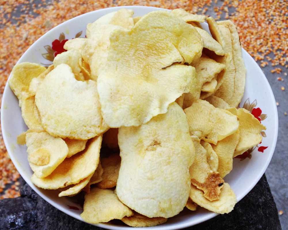 重庆特产马铃薯之乡巫溪 自制新货 (薄)干生土豆片油炸薯片