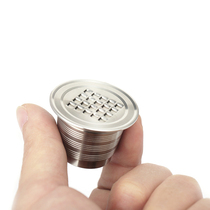 New nespresso Capsule Filled Reusable Coffee shell Stainless steel icafilas