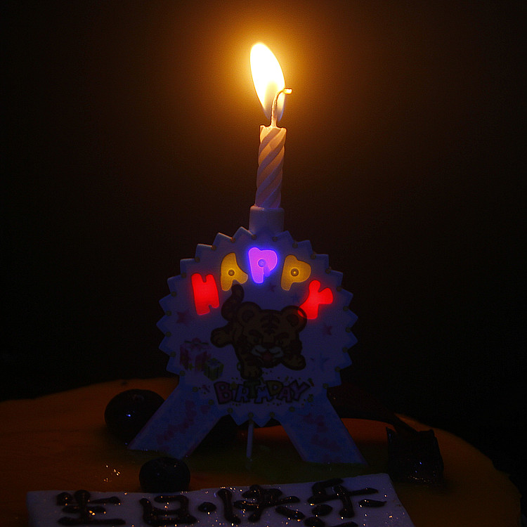 创意生日快乐蜡烛浪漫生日惊喜礼物字母数字蜡烛求爱派对