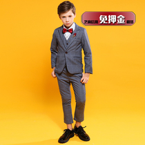 Rental flower girl dress boys piano performance suit Rental boys literary and art show small host suit