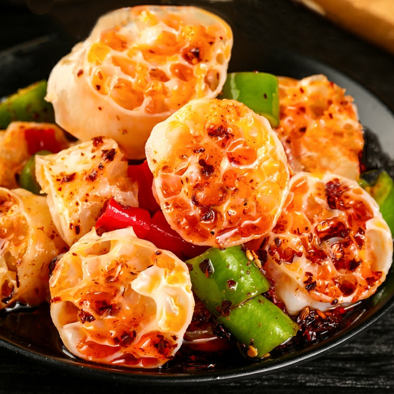 吸汁面藕速食干货面筋免煮即食宿舍带调料包酱料面偶圈即食袋装