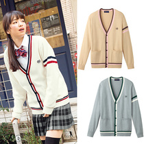 Japan purchases Hai Taoceclie undershirt JK school uniform embroidery front button open shirt Uniform open shirt