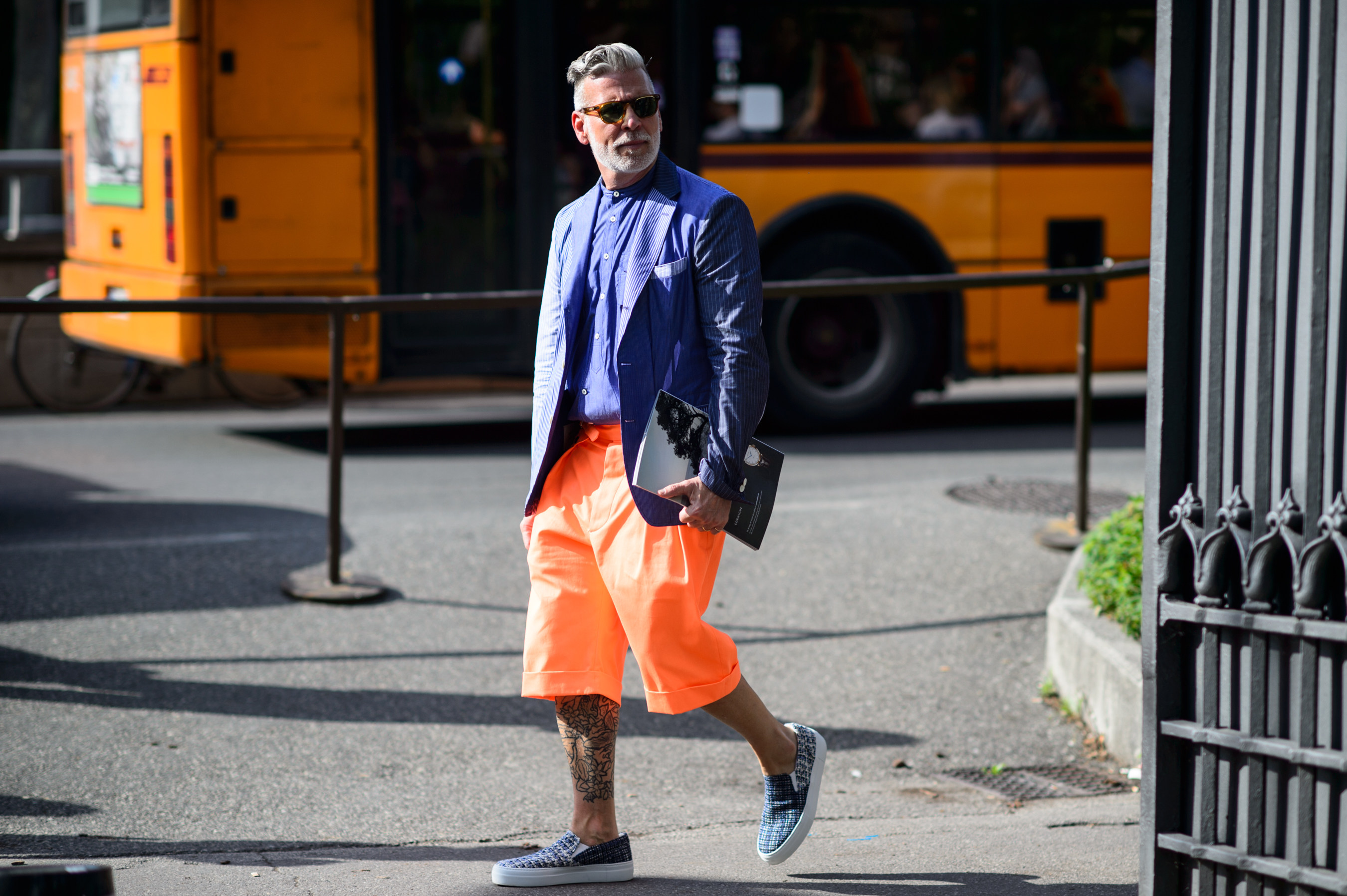 全世界最会穿衣服的直男,竟然是这一老头