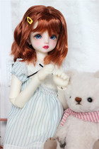 BJD 4 minutes 3 points baby wig milk silk medium length curly hair Wig (sold on behalf of)