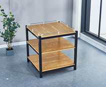 Supermarket promotion table display rack Milk stacker beverage rack Bread stacker Multi-layer gift grain and oil convenience store shelf