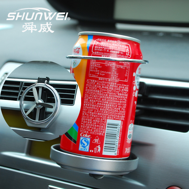 Car air outlet multi-function cup holder Car foldable beverage teacup holder Car hanging storage bracket