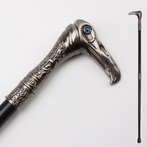 Assassins Creed 6 Lords Xiongsindiga COSPLAY Props Game Perimeter Full Metal Eagles Cane Crutches Mountaineering