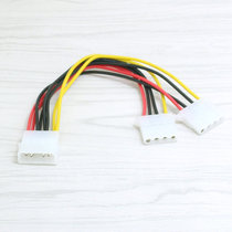 Large 4pin one point two power cord conversion line D type interface large 4p hard disk cable A55