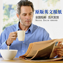 10 original English newspapers German French Japanese and Korean newspapers learn to label shooting props retro newspapers