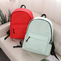 Shoulder bag womens large capacity travel laptop backpack fashion student schoolbag diy custom backpack