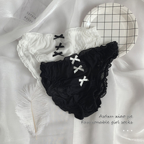 2 Dress Day Series Butterfly Knot Hollowed-out Mesh Lace Lace Girl Briefs summer soft tennis Gauze Triangle Pants