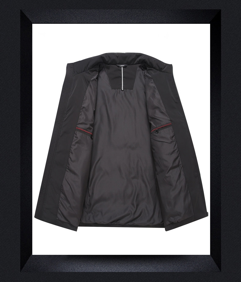 超级精选 穿dress 男士服饰 南极人男装羽绒服加厚短款立领男士冬装