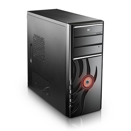粤林651 atx电脑机箱 台式机电脑主机箱办公机箱usb3.