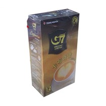 3 boxes of Vietnamese coffee Zhongyuan G7 Coffee Cappuccino Hazelnut flavor Fragrant Chestnut Flavor Hazelnut