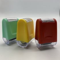 Roller type privacy protection secret seal Portable Mini Express single smear garbled seal spot wholesale