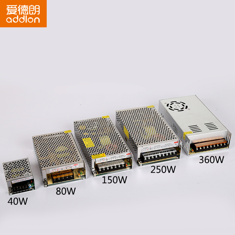 led灯带 裸版12V低压5050  专用配套变压器40W80W150W250W360W产品展示图1