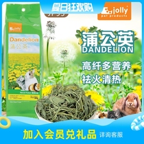 Dandelion hay forage heat detoxification anti-inflammatory antibacterial summer heat small pet Rabbit Chinchilla Guinea pig snack 50g