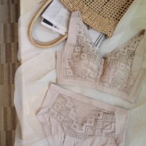 No steel ring ultra-thin underwear comfortable Full Cup correction collatary breast BCDE Cup big chest small bra