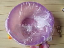 100 clothes beauty salon plastic wash-face trays Laundry cleaning washbasin Disposable Basin Cover Plastic Bags