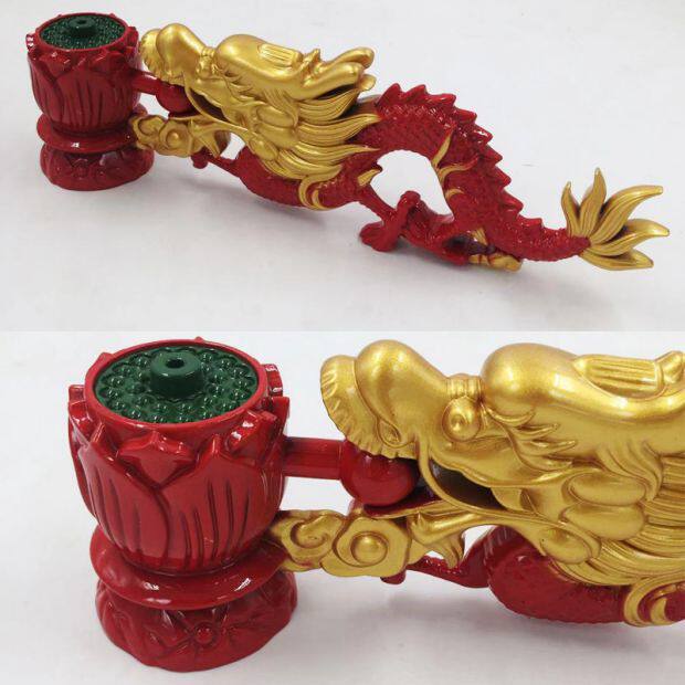 新款手炉香具树脂手炉龙头手炉寺院法会用品道教法器梵呗香炉插香