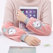 Autumn and winter Korean version of plush long sleeve female adult sleeve down jacket sleeve head student sleeve sleeve cute hand sleeve